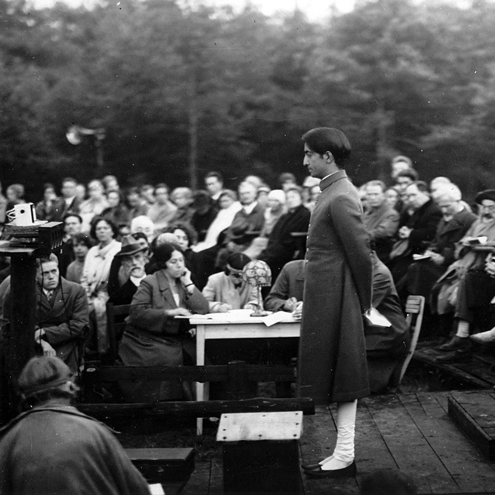 Jiddu Krishnamurti, 1929